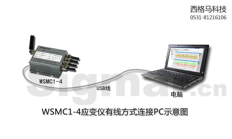 WSMC1-4有线连电脑示意图
